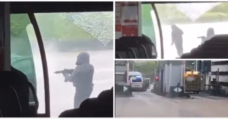 ДРАМА ВО ФРАНЦИЈА: Маскирани мажи нападнале полициски конвој, ги убиле чуварите и ослободиле озлогласен криминалец